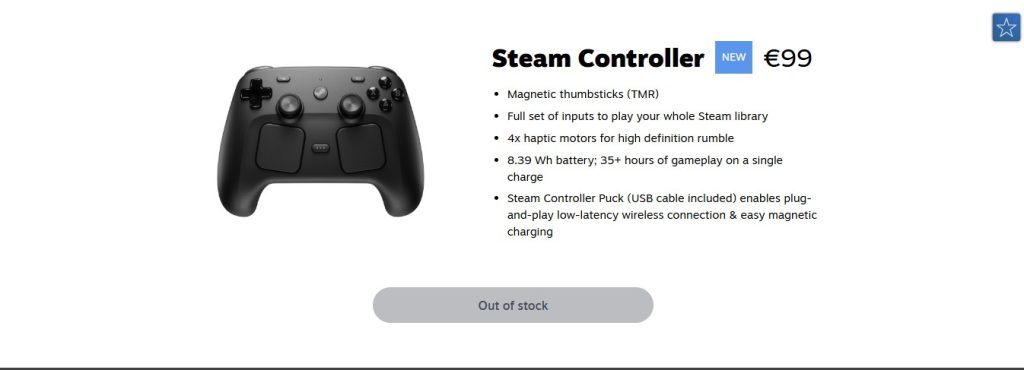 steam kontroler